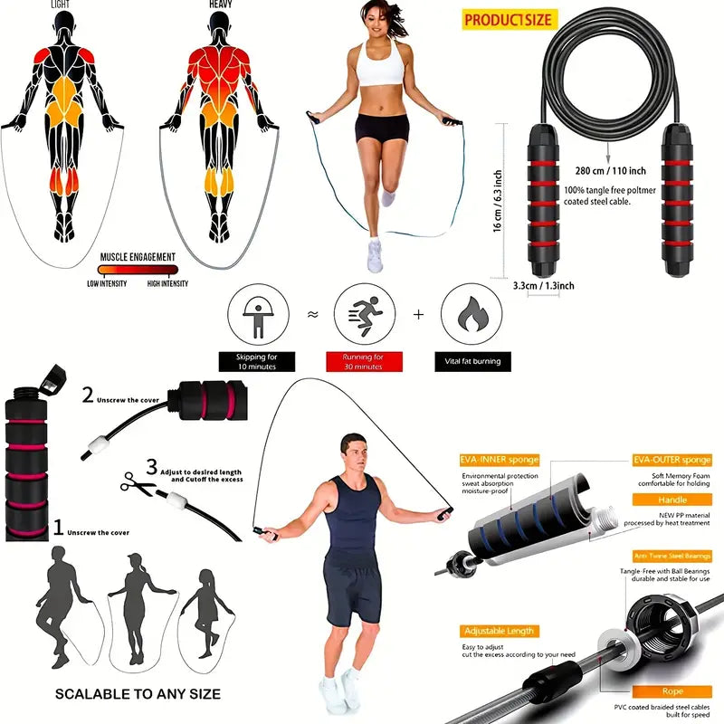 17pcs Fitness Resistance Bands Set – Medium Tension-1