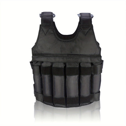 Adjustable 50kg Weighted Vest for Fitness Training-4