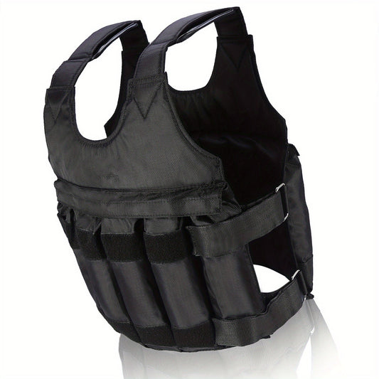 Adjustable 50kg Weighted Vest for Fitness Training-0