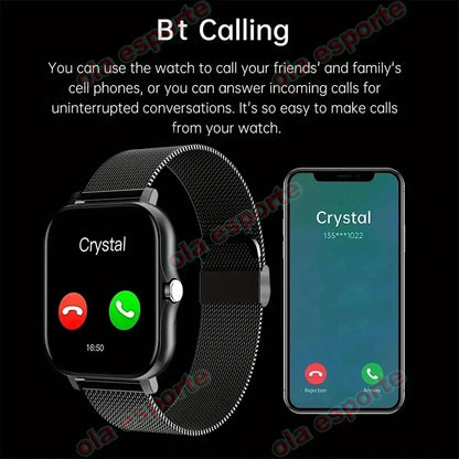 Bluetooth Smart Watch for Men & Women, Fitness Tracker-2