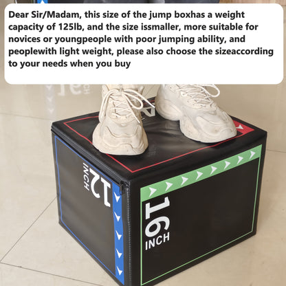 Fitness Jump Box PVC Foam Training-2