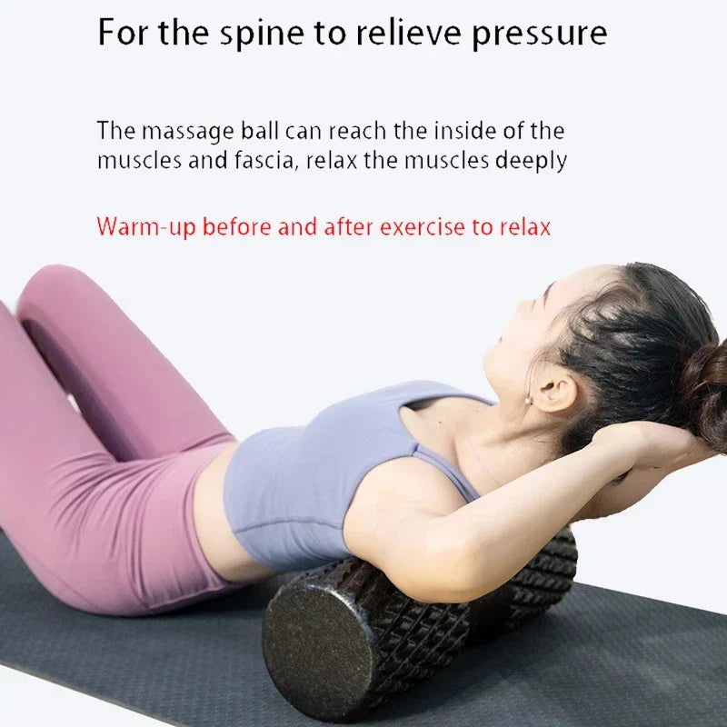 Fitness Yoga Foam Roller & Massage Block-2
