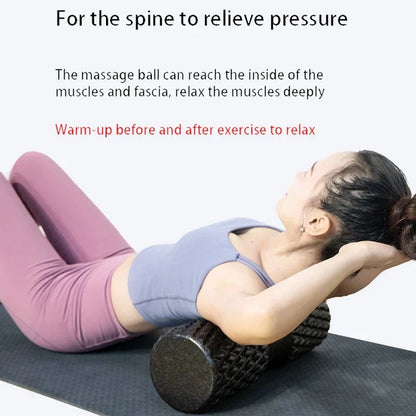 Fitness Yoga Foam Roller & Massage Block-2