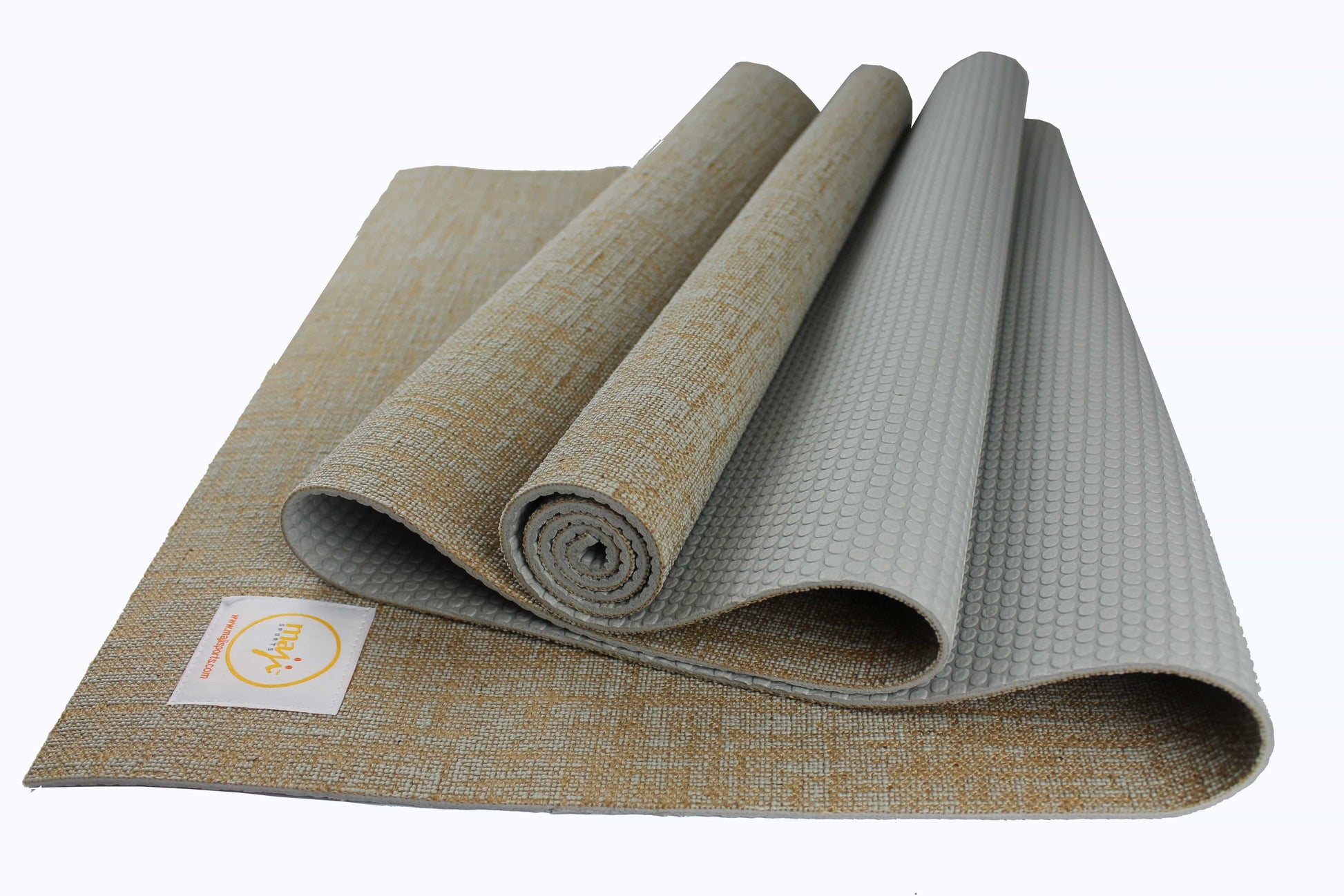Jute Premium ECO Fitness, pilates, Yoga Mat + Fitness Bundle-8