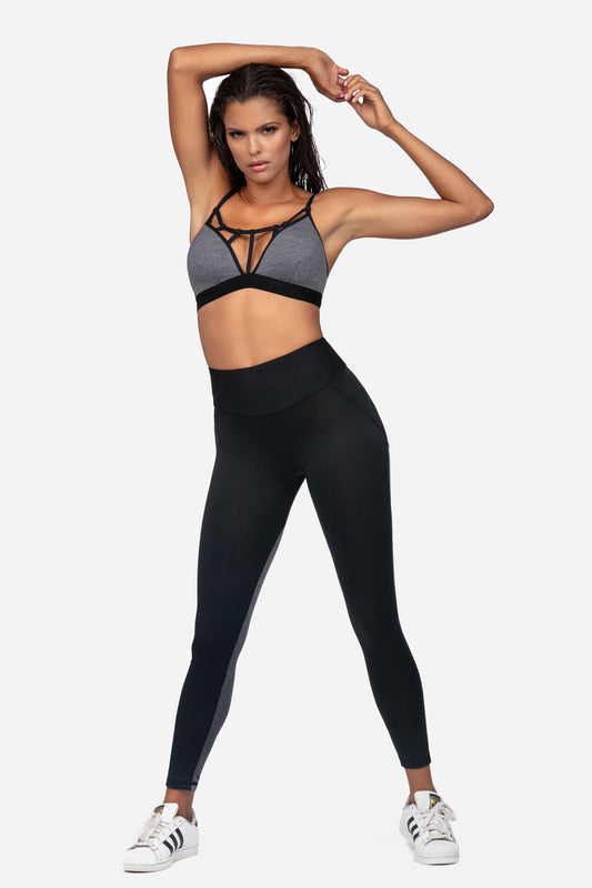 Sports Leggings - Fitness Pants L9027 - XL-0