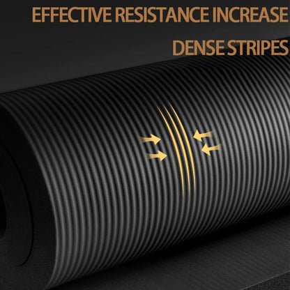 Long Non-Slip Men's Fitness Mat-3