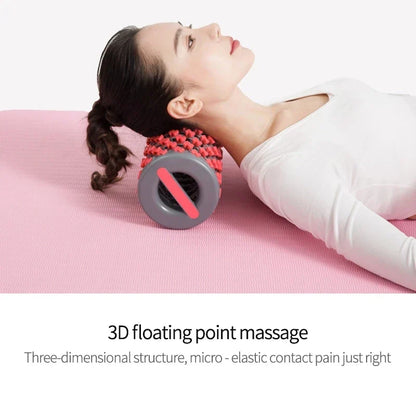 Roller Yoga Foam Massage Fitness (Red)-2