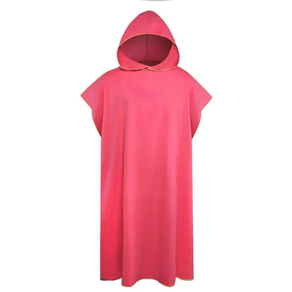 Quick-Drying Hooded Bathrobe for Swimming & Fitness-0