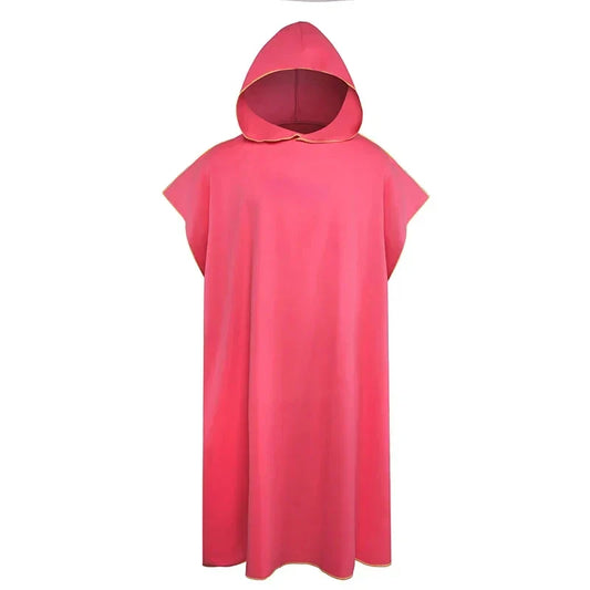 Quick-Drying Hooded Bathrobe for Swimming & Fitness-0