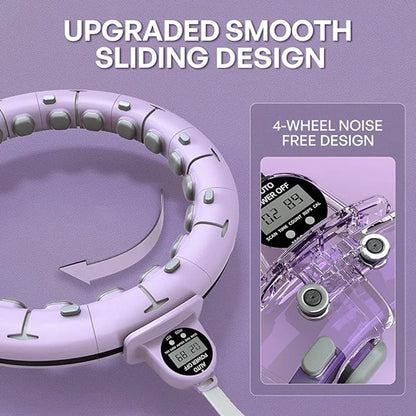Weighted Fitness Hoop with Counter-4