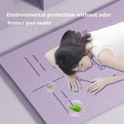 Anti-Slip Yoga Mat for Home Fitness-3