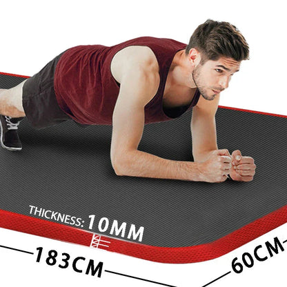Thick Yoga Mat for Fitness & Pilates-1