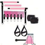 Pilates Stick Resistance Belt Fitness Set (14pcs)-0