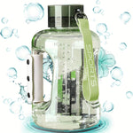 1.5L Hydrogen Rich Fitness Water Bottle(Green)-0