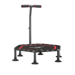 Indoor Fitness Trampoline with Handrail-0