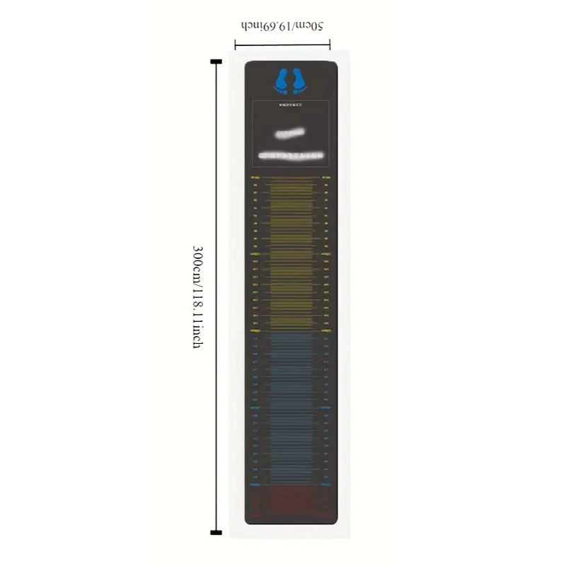 Jumping Test Fitness Mat with Measurement Guide-3